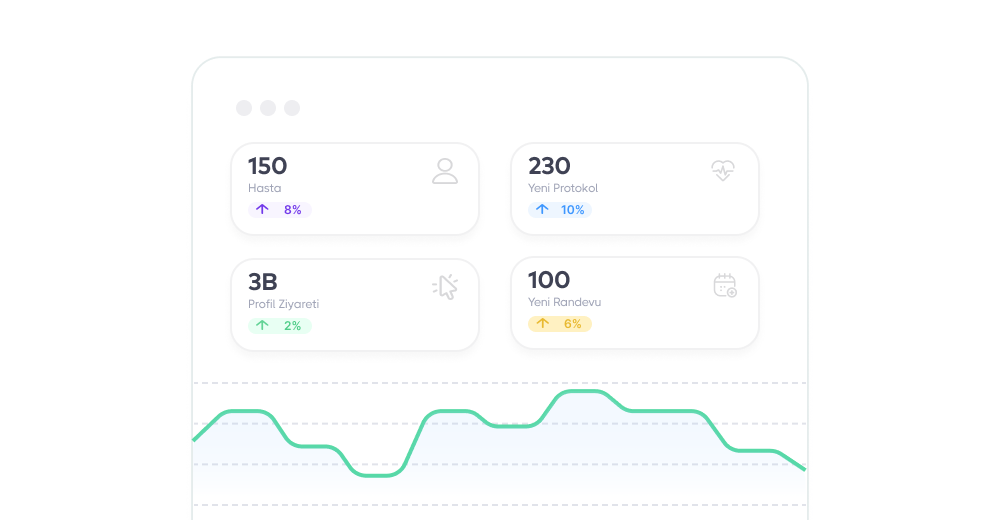 Hasta kayıtları ve finansal işlemleri içeren kapsamlı klinik yönetim arayüzü